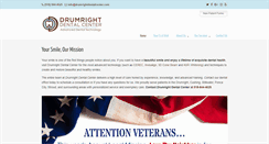 Desktop Screenshot of drumrightdentalcenter.com